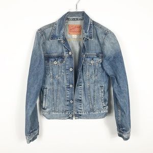 Lucky Brand | Button-Up Trucker Denim Jacket XS